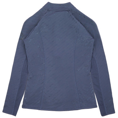 Baselayer Je t'aime Equithème Sabine femme Bleu / gris Baselayer Je t'aime Equithème Sabine femme Bleu / gris