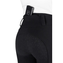 Pantalon chauffant Equithème Heated Sierra Noir Pantalon chauffant Equithème Heated Sierra Noir