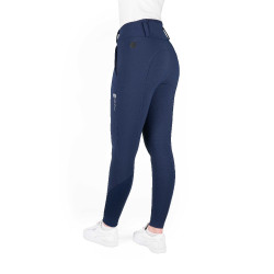 Pantalon chauffant Equithème Heated Sierra Marine Bleu marine