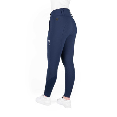 Pantalon chauffant Equithème Heated Sierra Marine Bleu marine