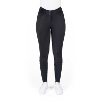 Pantalon Je t'aime Equithème Elsa femme Noir