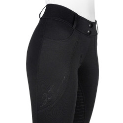 Pantalon Je t'aime Equithème Elsa femme Noir Pantalon Je t'aime Equithème Elsa femme Noir