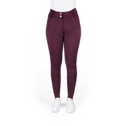 Pantalon Je t'aime Equithème Elsa femme Prune Violet Pantalon Je t'aime Equithème Elsa femme Prune Violet