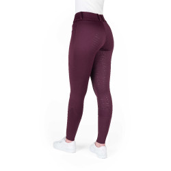 Pantalon Je t'aime Equithème Elsa femme Prune Violet Pantalon Je t'aime Equithème Elsa femme Prune Violet