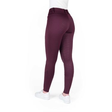 Pantalon Je t'aime Equithème Elsa femme Prune Violet Pantalon Je t'aime Equithème Elsa femme Prune Violet