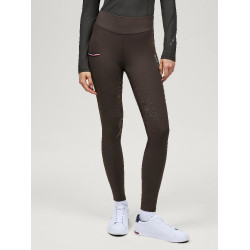 Legging Tommy Hilfiger Equestrian Elmira hiver full grip femme Cacao Marron
