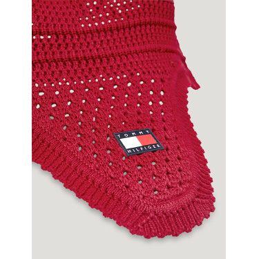 Bonnet anti-mouches Tommy Hilfiger Equestrian Lexington Régate rouge