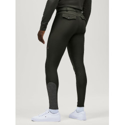 Pantalon Tommy Hilfiger Equestrian homme Pro grip genoux Noir