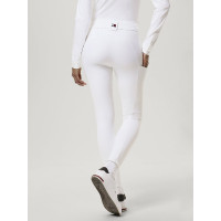 Pantalon Tommy hilfiger Equestrian Vermont femme fond intégral Blanc optic Pantalon Tommy hilfiger Equestrian Vermont femme fond intégral Blanc optic