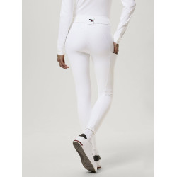 Pantalon Tommy hilfiger Equestrian Vermont femme fond intégral Blanc optic Pantalon Tommy hilfiger Equestrian Vermont femme fond intégral Blanc optic