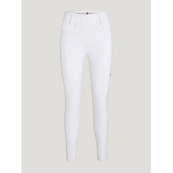 Pantalon Tommy hilfiger Equestrian Vermont femme fond intégral Blanc optic Pantalon Tommy hilfiger Equestrian Vermont femme fond intégral Blanc optic
