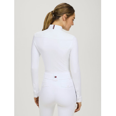 Polo de concours Tommy Hilfiger Equestrian hiver Verona femme manches longues Polo de concours Tommy Hilfiger Equestrian hiver Verona femme manches longues