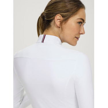 Polo de concours Tommy Hilfiger Equestrian hiver Verona femme manches longues Polo de concours Tommy Hilfiger Equestrian hiver Verona femme manches longues