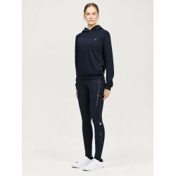 Sweat à capuche Tommy Hilfiger Equestrian Strass Laurens femme Bleu marine Sweat à capuche Tommy Hilfiger Equestrian Strass Laurens femme Bleu marine
