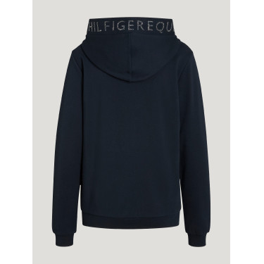 Sweat à capuche Tommy Hilfiger Equestrian Strass Laurens femme Sweat à capuche Tommy Hilfiger Equestrian Strass Laurens femme
