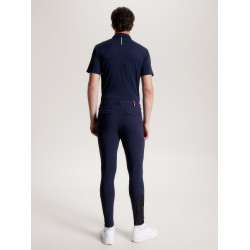 Pantalon Tommy Hilfiger Equestrian homme Pro grip genoux Desert sky Bleu