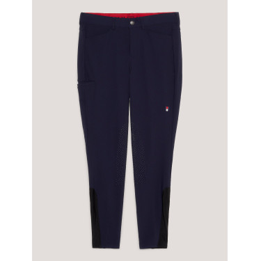 Pantalon Tommy Hilfiger Equestrian homme Pro grip genoux Desert sky Bleu