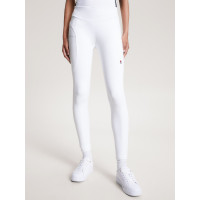 Legging Tommy Hilfiger Equestrian Elmira femme full grip Blanc optique