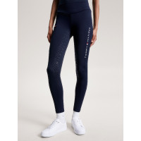 Legging Tommy Hilfiger Equestrian Elmira femme full grip Desert sky Bleu Legging Tommy Hilfiger Equestrian Elmira femme full grip Desert sky Bleu