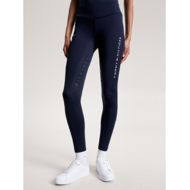 Legging Tommy Hilfiger Equestrian Elmira femme full grip Desert sky Bleu