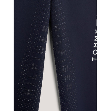 Legging Tommy Hilfiger Equestrian Elmira femme full grip Desert sky Bleu