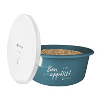 Mangeoire avec couvercle Waldhausen Gris