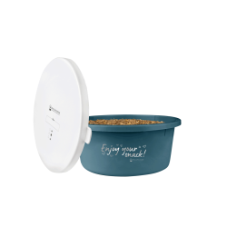 Petite gamelle Waldhausen avec couvercle Bleu pétrole