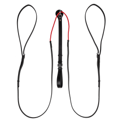 Rênes triangulaire W-train Waldhausen Noir