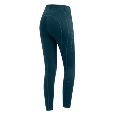 Legging d'équitation ELT Ella Glam Bleu pétrole