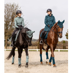 Col roulé ELT Madison femme Bleu argenté
