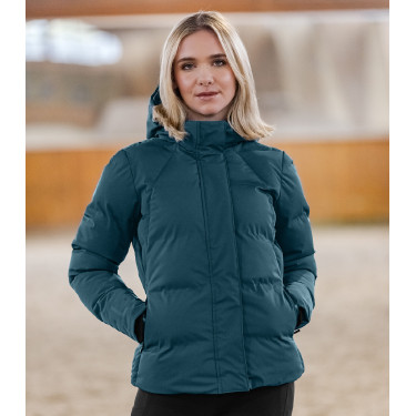 Veste d'équitation hiver ELT Performance Ohio femme Bleu pétrole Veste d'équitation hiver ELT Performance Ohio femme Bleu pétrole
