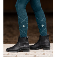 Chaussettes d'équitation ELT Argyle Bleu pétrole