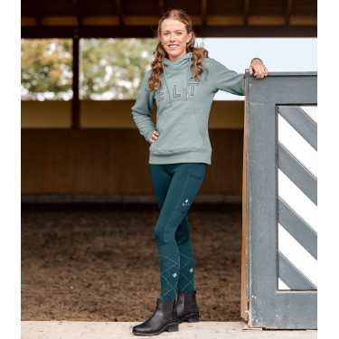Chaussettes d'équitation ELT Argyle Bleu pétrole