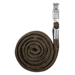 Longe de licol Waldhausen Economic mousqueton Anti-Panique Brun vert