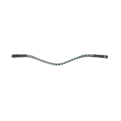 Frontal Glam noir X-Line Waldhausen Noir / bleu pétrole / noir