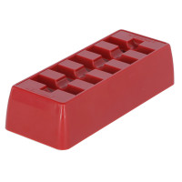 Support pour tête de coupe Aesculap Rouge Support pour tête de coupe Aesculap Rouge