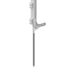 Piquet PVC Premium AKO Blanc