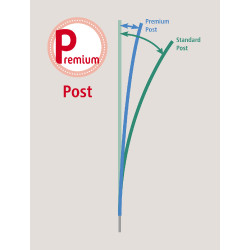 Piquet PVC Premium AKO Vert