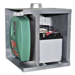 Boîtier de batterie métallique AKO