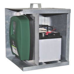 Boîtier de batterie métallique AKO