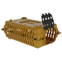 Cage de transport pour volaille AKO Marron