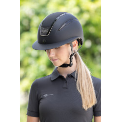 Casque d'équitation Elite Polo Covalliero Noir Casque d'équitation Elite Polo Covalliero Noir