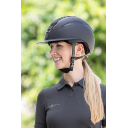 Casque d'équitation Elite Polo Covalliero Noir Casque d'équitation Elite Polo Covalliero Noir