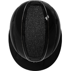 Casque d'équitation Elite Polo Covalliero Laqué noir Casque d'équitation Elite Polo Covalliero Laqué noir