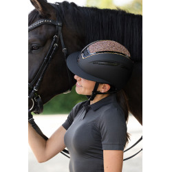 Casque d'équitation Elite Polo Covalliero Or rosé Casque d'équitation Elite Polo Covalliero Or rosé