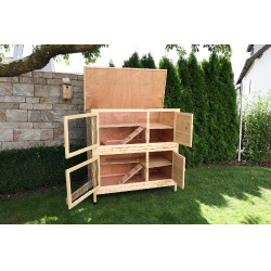 Clapier pour rongeur Appartement Flat Kerbl Hobbyfarming Clapier pour rongeur Appartement Flat Kerbl Hobbyfarming