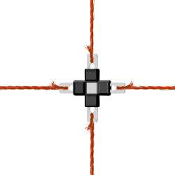 Connecteur croisé pour fil Litzclip® AKO