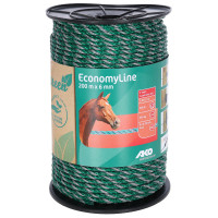 Cordelette de clôture EconomyLine AKO Vert / gris