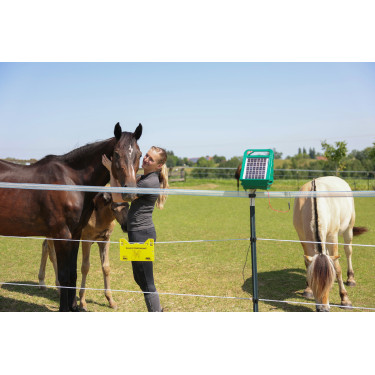 Cordelette de clôture PlatinumLine AKO Blanc / bleu