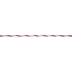 Cordelette de clôture TopLine Plus AKO Blanc / rouge Cordelette de clôture TopLine Plus AKO Blanc / rouge